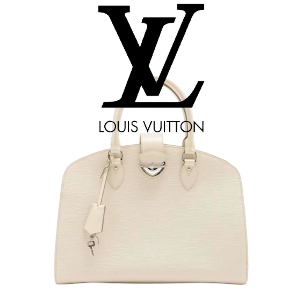 Louis Vuitton Cream Epi Pont Neuf GM Bag